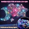 Kits 3D Summer String Art Kit for Kids, Light Up String Light Toy with 30 Multi-Colored LED Bulbs, Arts and Crafts Set, Birthday Gifts for Girls and Boys Ages 6+